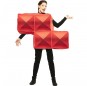 Déguisement Tetris Rouge femme
