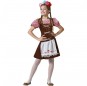 Costume Tyrolienne Oktoberfest marron fille
