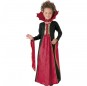 Costume Vampire rouge gothique fille