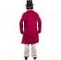 Disfraz de Willy Wonka para hombre espalda