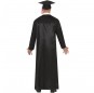 Disfraz de Estudiante graduado para hombre Espalda
