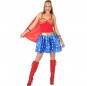 Costume Héroïne de bande dessinée Wonder Woman femme