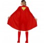 Déguisement Superman Deluxe femme Espalda