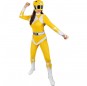 Costume Power Ranger jaune femme