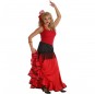 Jupe Flamenco rouge