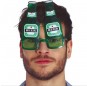 Lunettes avec bouteilles de bière 