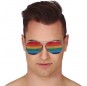 Lunettes aviateur de la Gay Pride pour compléter vos costumes