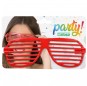Lunettes à grilles rouges pour compléter vos costumes