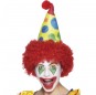 Chapeau de clown avec perruque pour compléter vos costumes