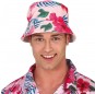 Chapeau hawaïen avec flamants roses pour compléter vos costumes