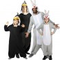 Déguisements Bugs Bunny et Daffy Duck pour groupe