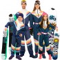 Déguisements Snowboarders pour groupe