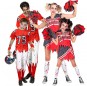 Déguisements Football américain et pom-pom girls zombies pour groupe