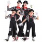 Costumes Mimes rayés pour groupes et familles