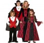 Disfraces Vampiros Conde Drácula para grupos y familias