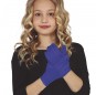 Gants bleus pour enfants pour compléter vos costumes