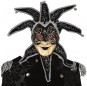 Masque de carnaval de Venise noir pour compléter vos costumes