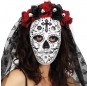 Masque mystérieux de Catrina pour compléter vos costumes térrifiants