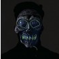 Masque de squelette avec lumière pour compléter vos costumes térrifiants