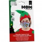 Masque de protection Elfe Noël pour adultes packaging