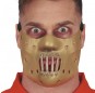 Demi-masque en latex Hannibal Lecter pour compléter vos costumes térrifiants