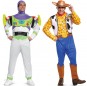 Costumes Buzz Lightyear et Woody de Toy Story pour se déguiser à duo