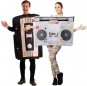 Costumes Radiocassette et cassette pour se déguiser à duo