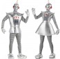 Costumes Robots d\'argent pour se déguiser à duo