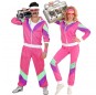 Costume Survêtement rétro rose Pareja