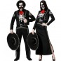 Costumes Squelettes mexicains sombres pour se déguiser à duo