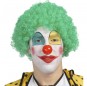 Perruque de clown verte pour compléter vos costumes