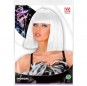 Perruque égyptienne blanche pour compléter vos costumes