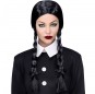 Perruque Mercredi de la famille Addams pour compléter vos costumes térrifiants