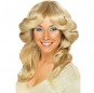 Perruque blonde des années 70 pour compléter vos costumes