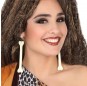 Boucles d\'oreilles en os pour compléter vos costumes