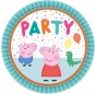 Assiettes Peppa Pig de fête 23 cm