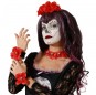 Set rouge Day of the Dead pour compléter vos costumes térrifiants