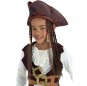 Chapeau de pirate Jack Sparrow avec perruque pour enfants pour compléter vos costumes
