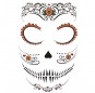 Tatouage du visage de Catrina pour compléter vos costumes térrifiants