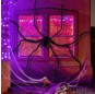 Toile d\'araignée avec araignée de 150 cm pour la décoration Halloween