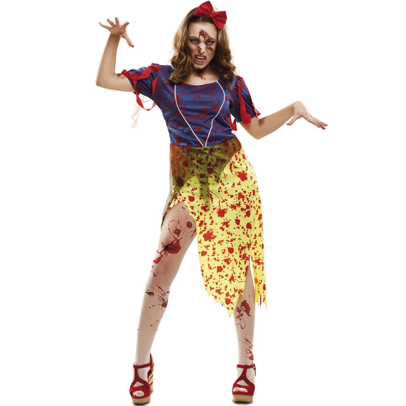 Deguisement Blancheneige Zombie femme Halloween Achat en ligne