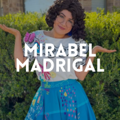 Embarquez dans une Aventure Magique ! Costumes de Mirabel du Film Encanto pour les Enfants.