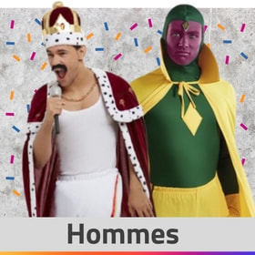 Boutique en ligne de déguisements de carnaval pour hommes