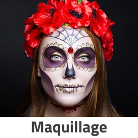 Boutique en ligne de maquillages pour costumes de carnaval