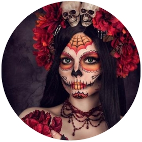 Élevez votre style à Halloween avec nos élégants costumes de Catrina. Soyez l'envie de la fête !