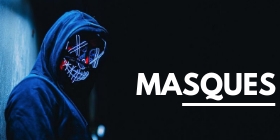 Masques pour halloween