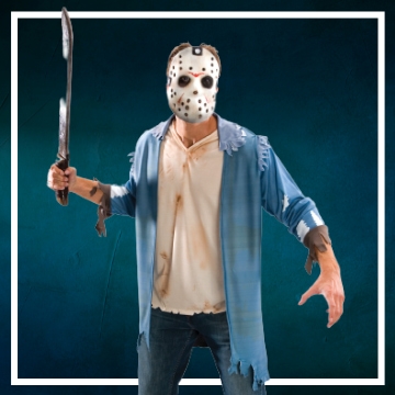 Achetez en ligne les déguisements Halloween de Jason à Vendredi 13