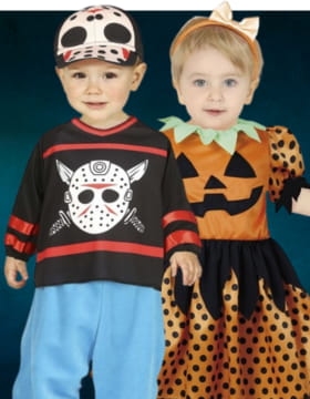 Trouvez les déguisements d'Halloween les plus mignons pour les bébés. Notre collection comprend des costumes adorables et sécurisés pour les tout-petits lors de leur premier Halloween.