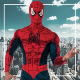 Déguisement Spiderman - 3-4 ans - Déguisements pour Enfant - Se déguiser et  se maquiller - Fêtes et anniversaires