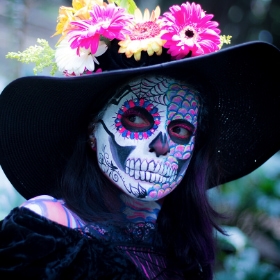 Masques Catrina pour déguisement Halloween